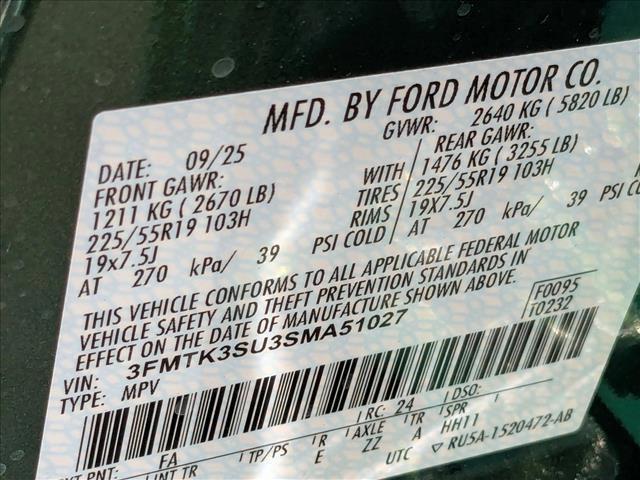 new 2025 Ford Mustang Mach-E car, priced at $51,011