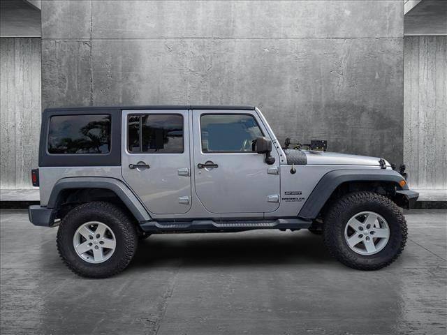 used 2017 Jeep Wrangler Unlimited car, priced at $18,991