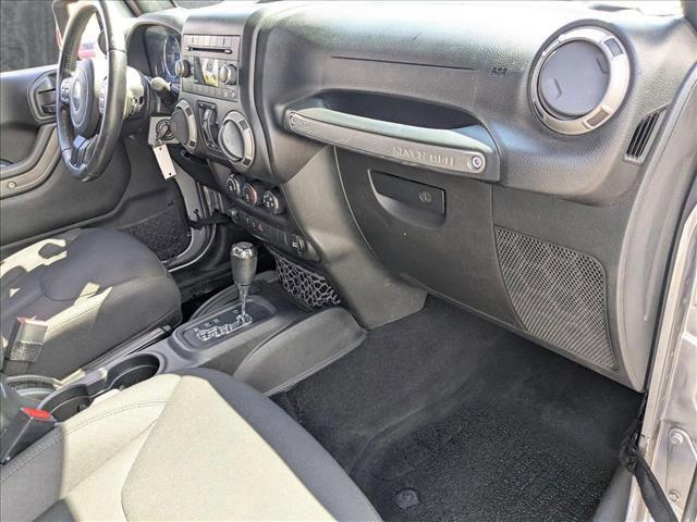 used 2017 Jeep Wrangler Unlimited car, priced at $18,492