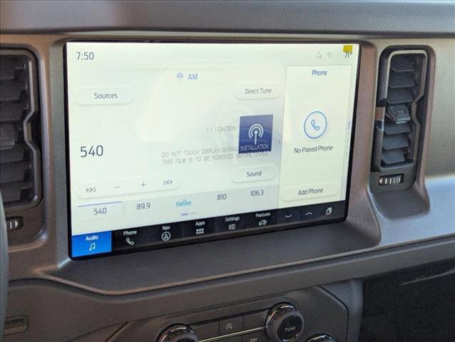 new 2025 Ford Bronco car, priced at $55,630