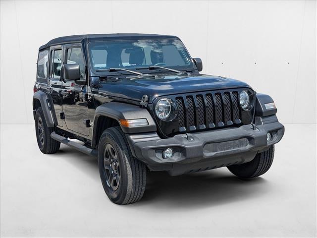 used 2020 Jeep Wrangler Unlimited car, priced at $25,493