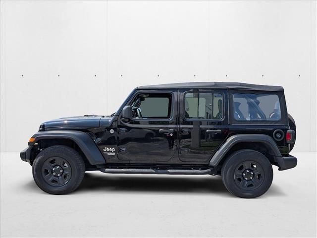 used 2020 Jeep Wrangler Unlimited car, priced at $25,493