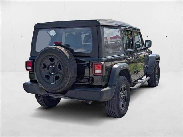 used 2020 Jeep Wrangler Unlimited car, priced at $25,493