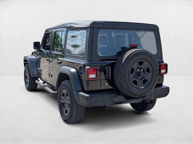 used 2020 Jeep Wrangler Unlimited car, priced at $25,493