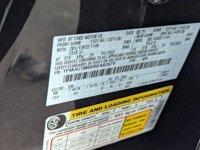 new 2024 Ford Expedition car, priced at $78,012