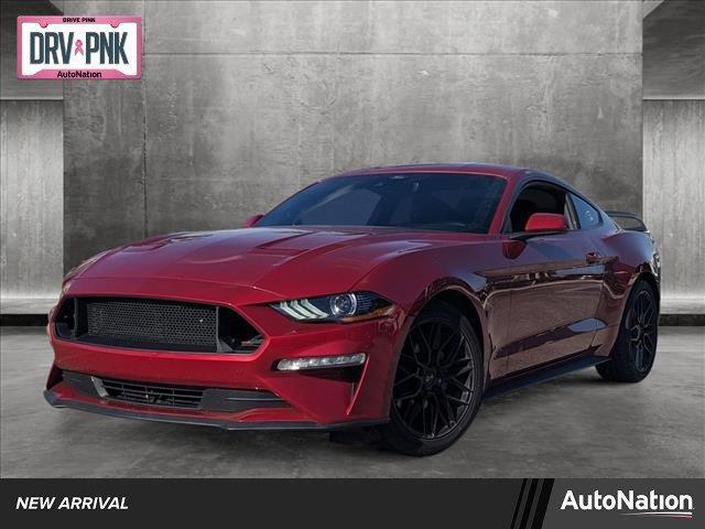 used 2021 Ford Mustang car, priced at $25,022