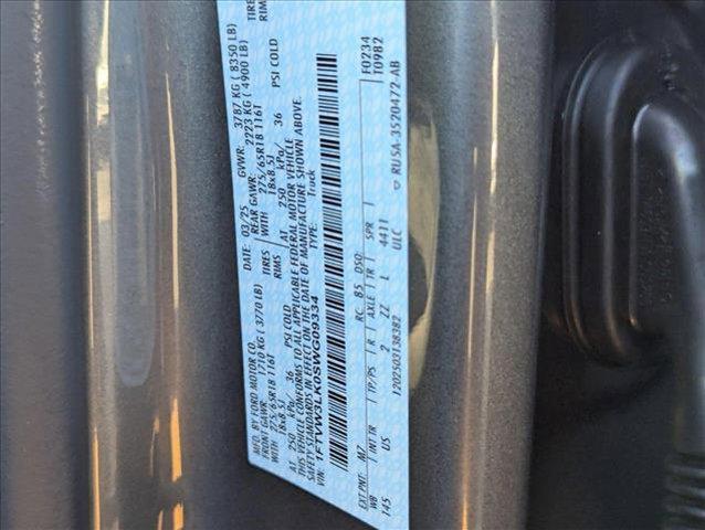 new 2025 Ford F-150 Lightning car, priced at $59,837