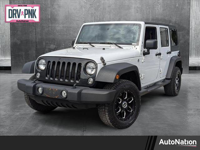 used 2014 Jeep Wrangler Unlimited car, priced at $14,714