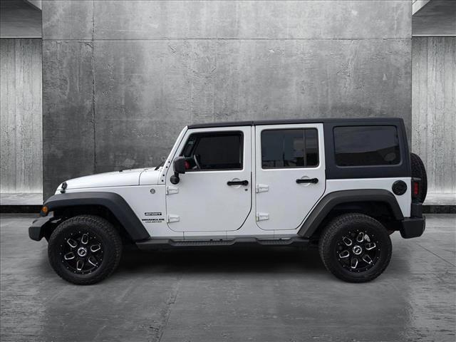 used 2014 Jeep Wrangler Unlimited car, priced at $14,714