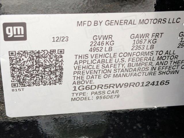 used 2024 Cadillac CT5-V car, priced at $56,871