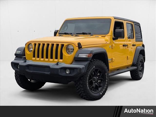 used 2020 Jeep Wrangler Unlimited car, priced at $22,991
