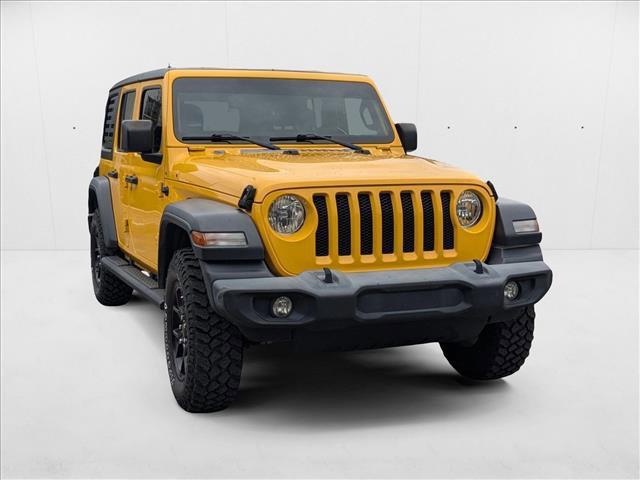 used 2020 Jeep Wrangler Unlimited car, priced at $22,991