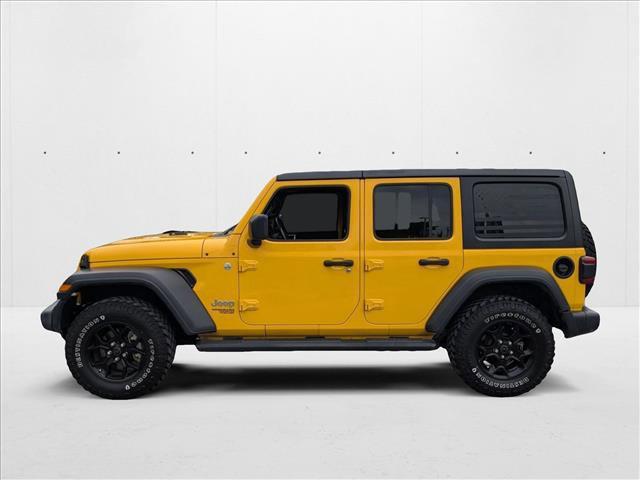 used 2020 Jeep Wrangler Unlimited car, priced at $22,991