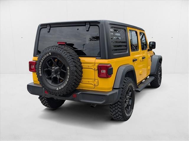 used 2020 Jeep Wrangler Unlimited car, priced at $22,991