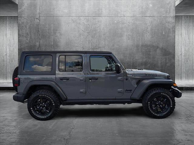 used 2021 Jeep Wrangler car, priced at $29,848