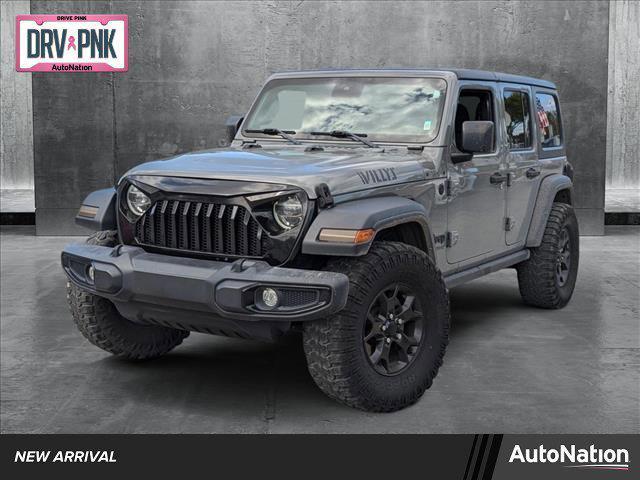 used 2021 Jeep Wrangler car, priced at $31,499