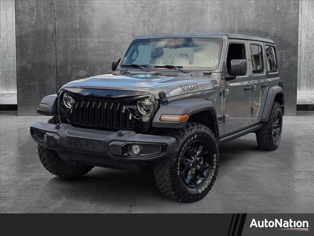 used 2021 Jeep Wrangler car, priced at $29,848