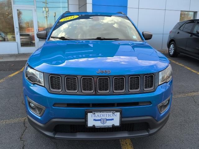 used 2021 Jeep Compass car, priced at $19,891