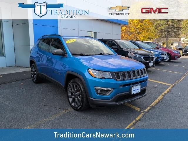 used 2021 Jeep Compass car, priced at $19,891