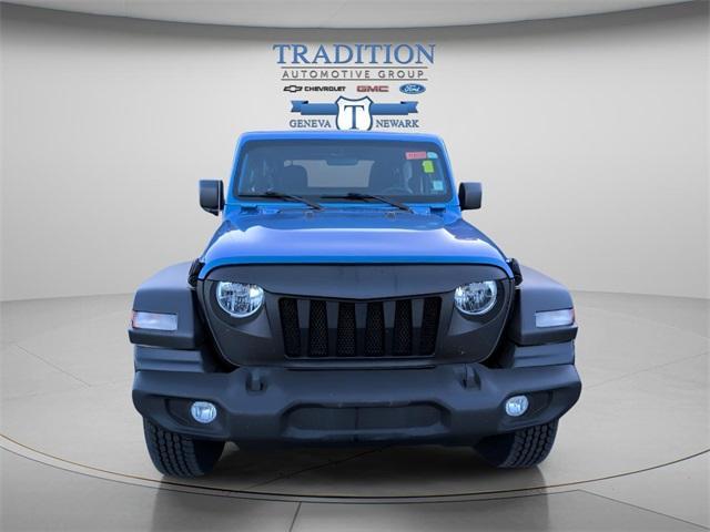 used 2021 Jeep Wrangler car, priced at $25,199