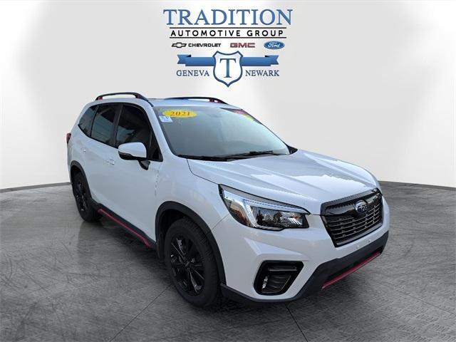 used 2021 Subaru Forester car, priced at $25,530