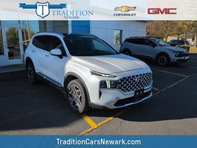 used 2021 Hyundai Santa Fe car, priced at $27,444