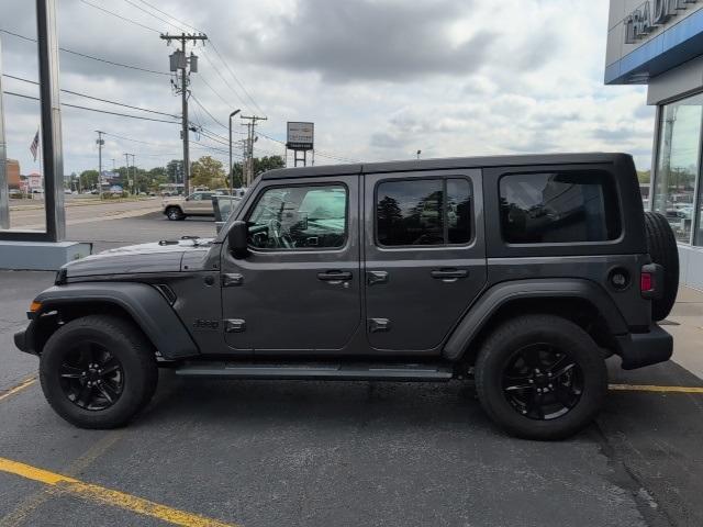 used 2020 Jeep Wrangler Unlimited car, priced at $28,484