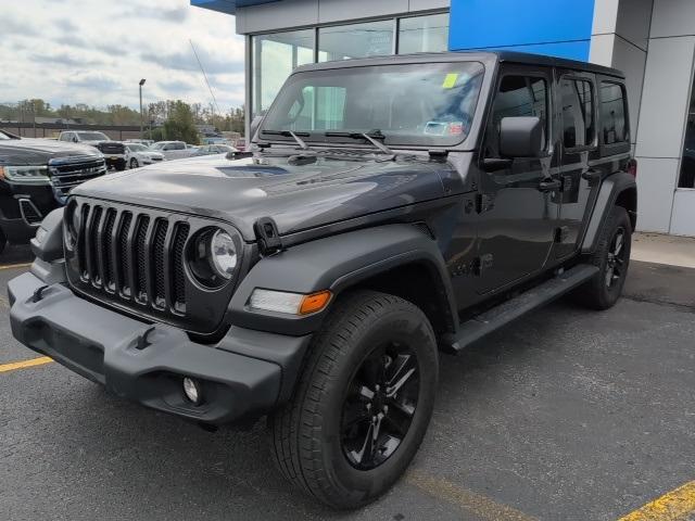 used 2020 Jeep Wrangler Unlimited car, priced at $28,484