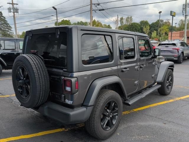 used 2020 Jeep Wrangler Unlimited car, priced at $28,484