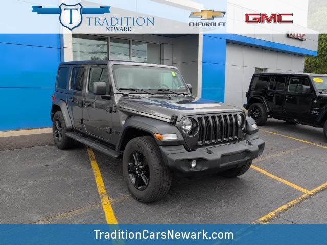 used 2020 Jeep Wrangler Unlimited car, priced at $28,484