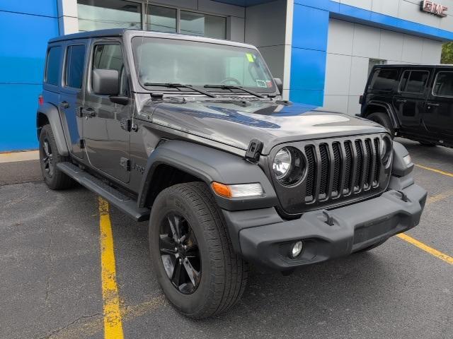 used 2020 Jeep Wrangler Unlimited car, priced at $28,484