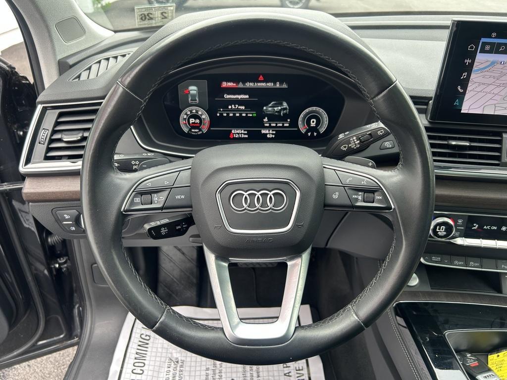 used 2021 Audi Q5 car, priced at $23,300