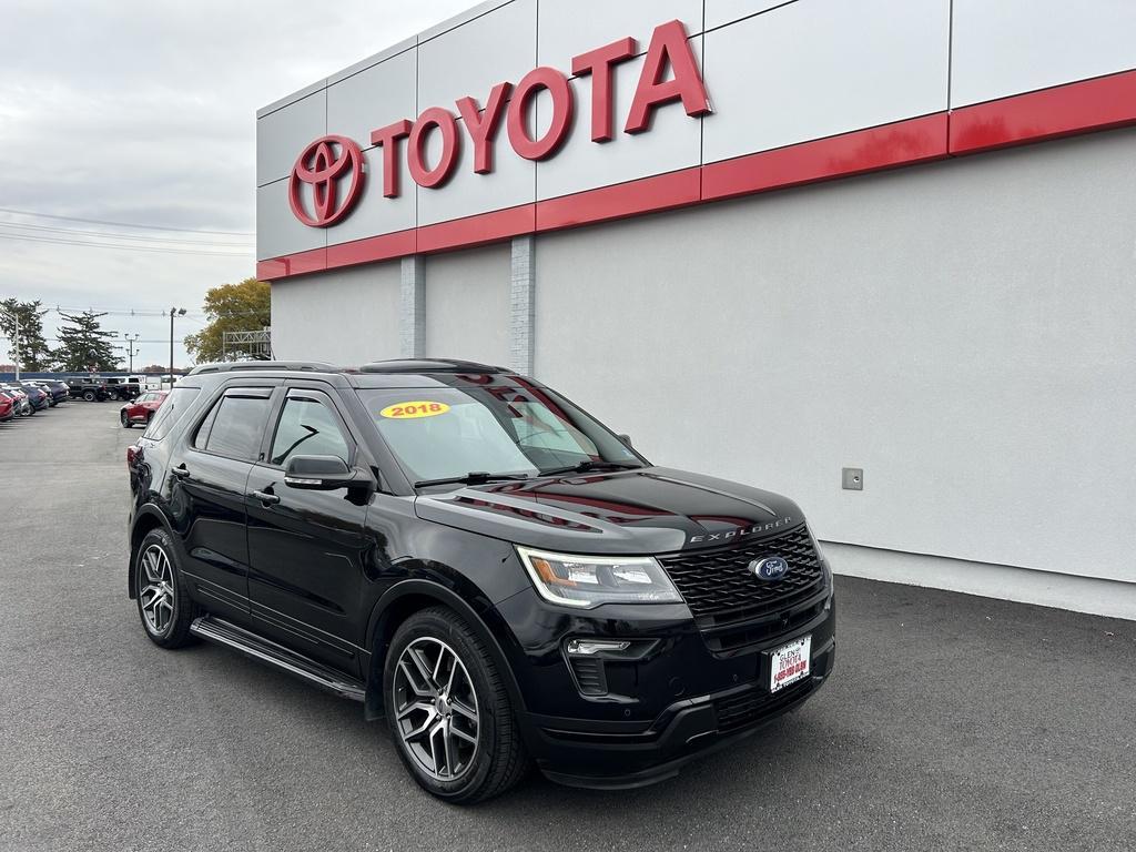 used 2018 Ford Explorer car, priced at $23,800