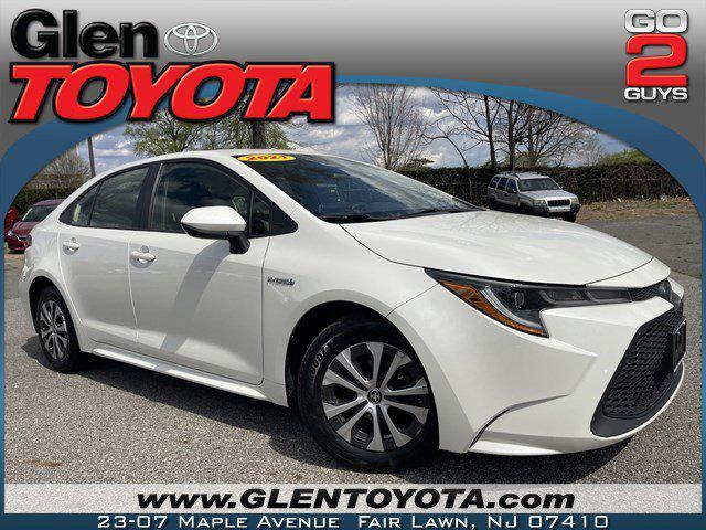 used 2021 Toyota Corolla Hybrid car, priced at $21,776