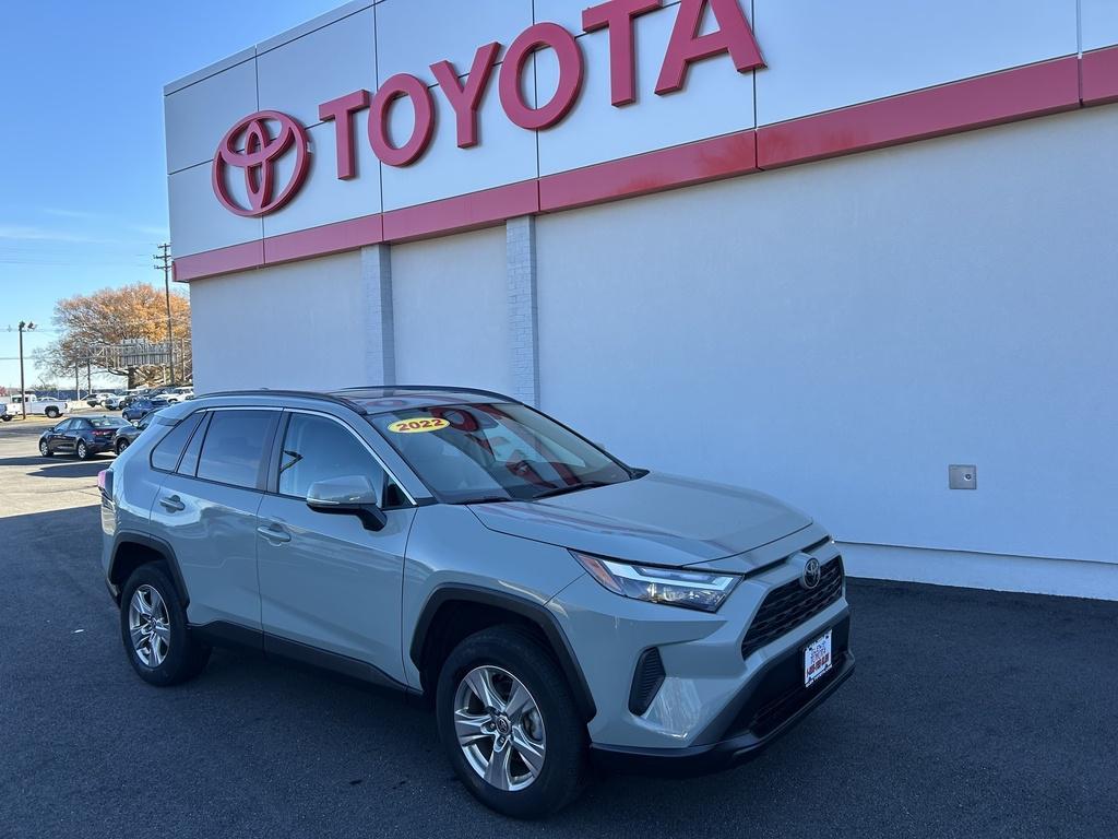 used 2022 Toyota RAV4 car, priced at $28,100