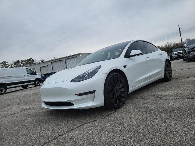 used 2021 Tesla Model 3 car, priced at $32,400
