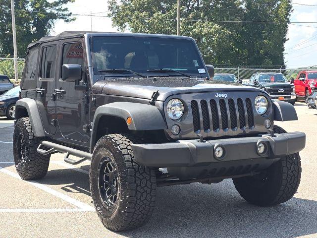 used 2017 Jeep Wrangler Unlimited car, priced at $21,953