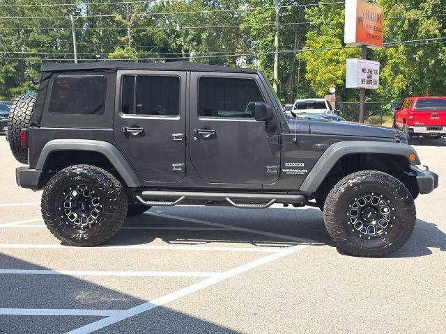 used 2017 Jeep Wrangler Unlimited car, priced at $21,953