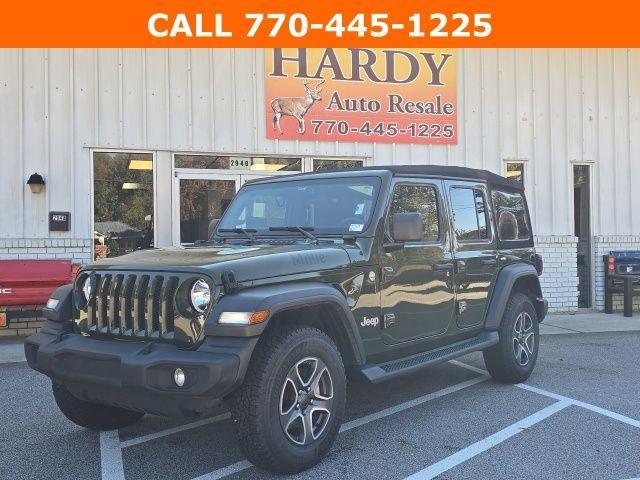 used 2021 Jeep Wrangler Unlimited car, priced at $28,953