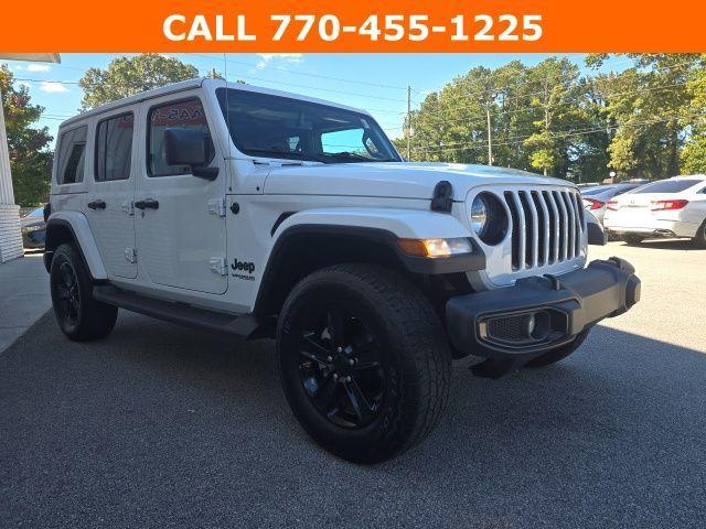 used 2020 Jeep Wrangler Unlimited car, priced at $34,851