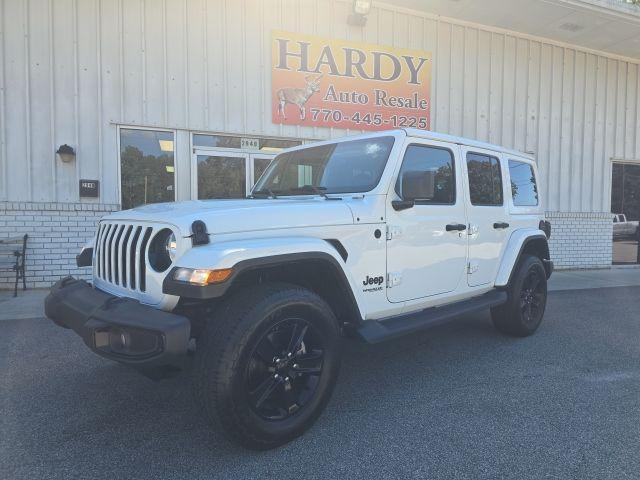 used 2020 Jeep Wrangler Unlimited car, priced at $34,851