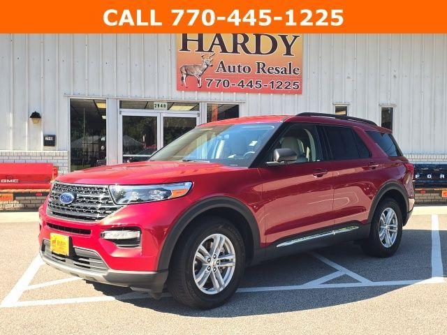 used 2021 Ford Explorer car, priced at $25,500