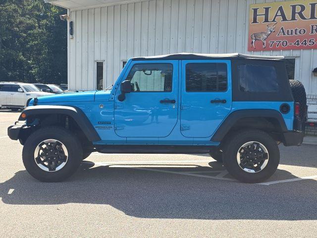 used 2017 Jeep Wrangler Unlimited car, priced at $21,852