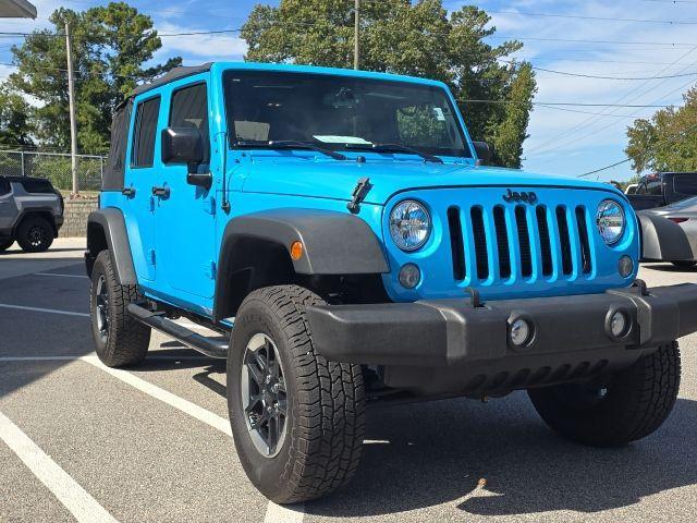 used 2017 Jeep Wrangler Unlimited car, priced at $21,852
