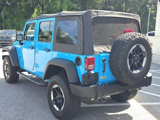used 2017 Jeep Wrangler Unlimited car, priced at $21,852