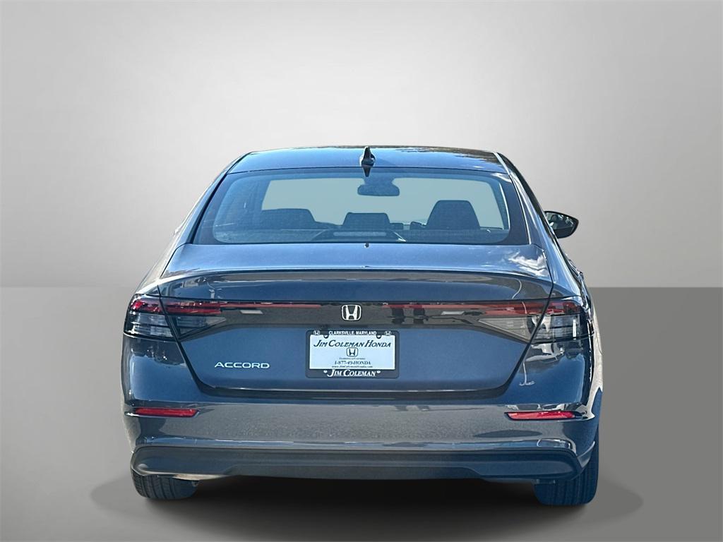 new 2025 Honda Accord car, priced at $29,490