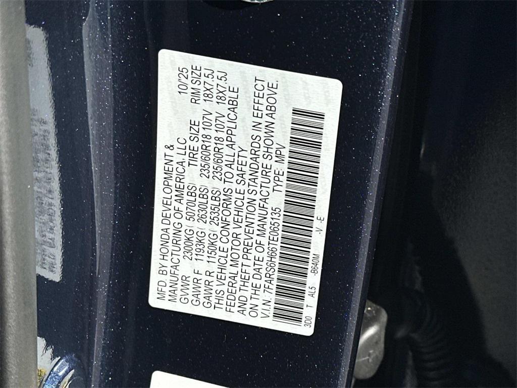 new 2026 Honda CR-V Hybrid car, priced at $40,250