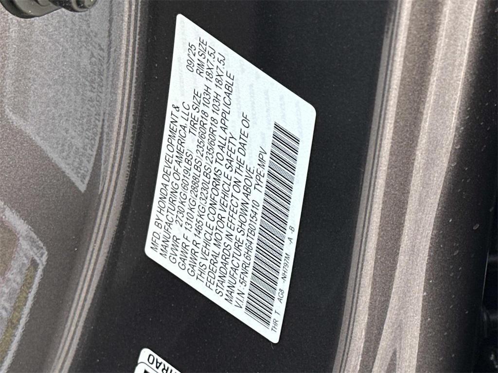 new 2026 Honda Odyssey car, priced at $44,655