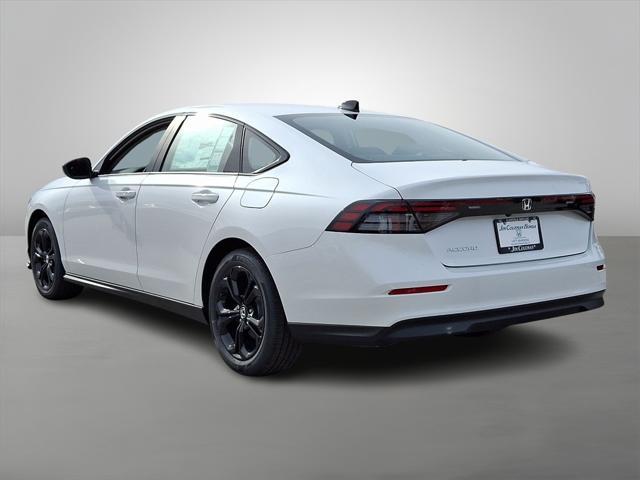 new 2025 Honda Accord car, priced at $32,110