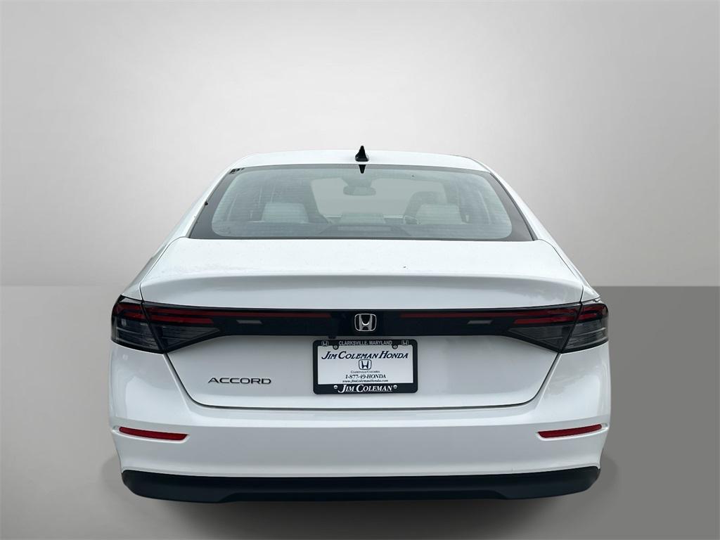 new 2025 Honda Accord car, priced at $32,210